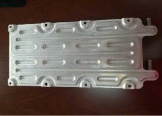 China Aluminum Cooling Plate Aluminium Extruded Profiles For BEV Battery Pack Brazed And Blistered wholesale