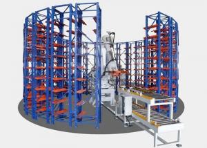 China Round Shape Robotic Storage And Retrieval System , ASRS Racking System wholesale