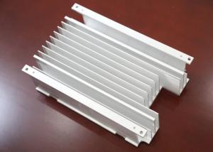 China Silver Customizable Extruded Aluminum Alloy Radiator Hot Rolling 6000 Series 6063 wholesale