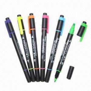 China Highlighters with Various Scents and Fluorescent Markers, Measures 140 x 10mm wholesale