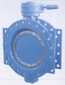 China Double Flanged Resilient Seated AWWA C 504 Butterfly Valves With Gear Box And Handwheel,CAST IRON wholesale