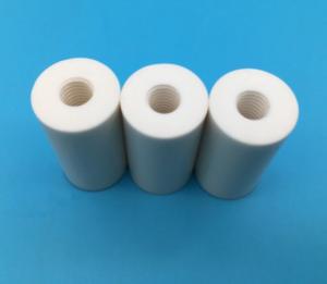China Technical Threaded Zirconia Ceramic Tube Bush Sleeve High Temperature Resistance wholesale