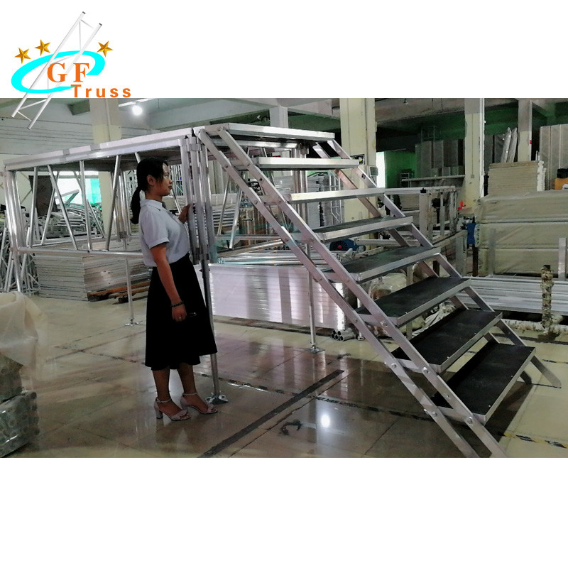 Buy cheap Non - Slip Industrial Aluminium Stage Platform For Event from wholesalers
