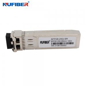 China Multimode 850nm 100M 25G SFP28 Transceiver For Huawei Cisco HP wholesale