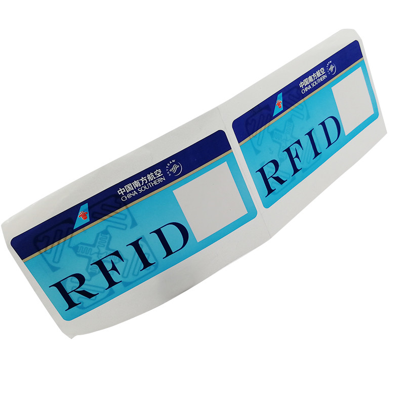 China Custom RFID 860~960MHz 475*54mm Luggage Label Sticker Baggage For Tracking Management wholesale