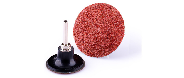 China Hard Roloc Abrasive Disc , 3m Paint Removal Disc 36# 50# 2mm Thickness Metals Cleaning wholesale