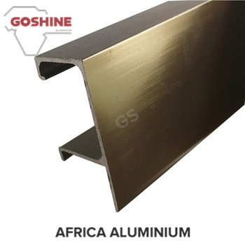 China Cameroon Market Standard Color Polishing Aluminium Frame Extrusion Hinge Profile To Make Doors And Windows wholesale