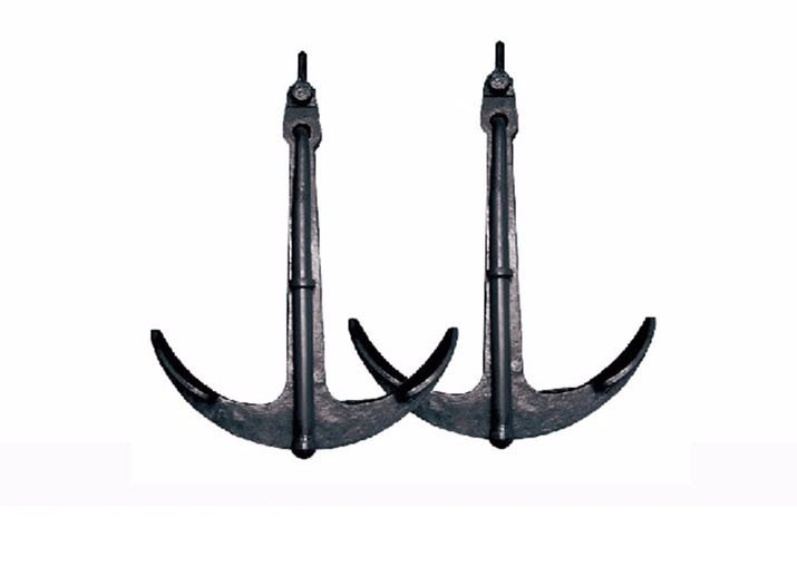 China Black Boat Anchor Admirals Anchor With ABS , GL , LR Certificate wholesale