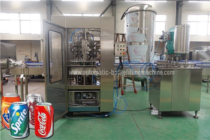 China SUS304 Carbonated  Beer Can Filler Seamer Accurte Mixing Proportion wholesale
