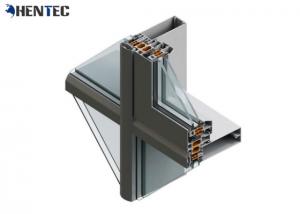 China CE 6063 / 6061 Standard Construction Aluminum Profile Anodizing / Electrophoresis wholesale
