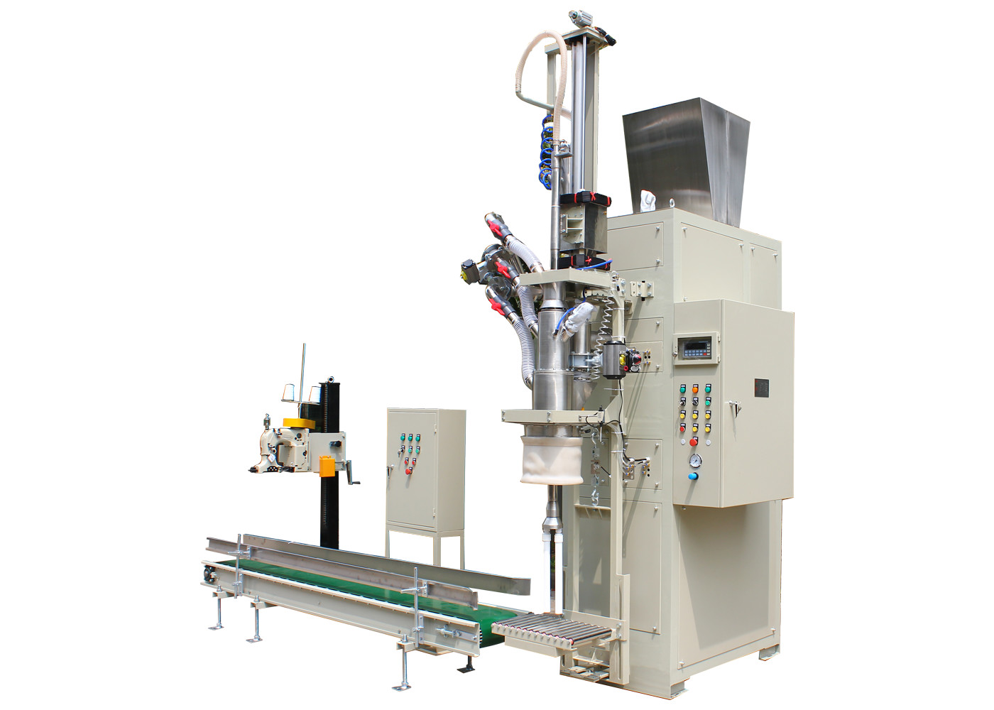 China 3 KW Semi Automatic Powder Filling Machine 25 Kg Weighing 180 Bags / Hour wholesale