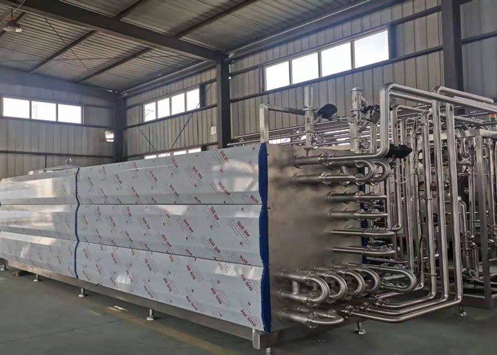China Tubular SUS304 High Temperature Sterilizer For Milk wholesale