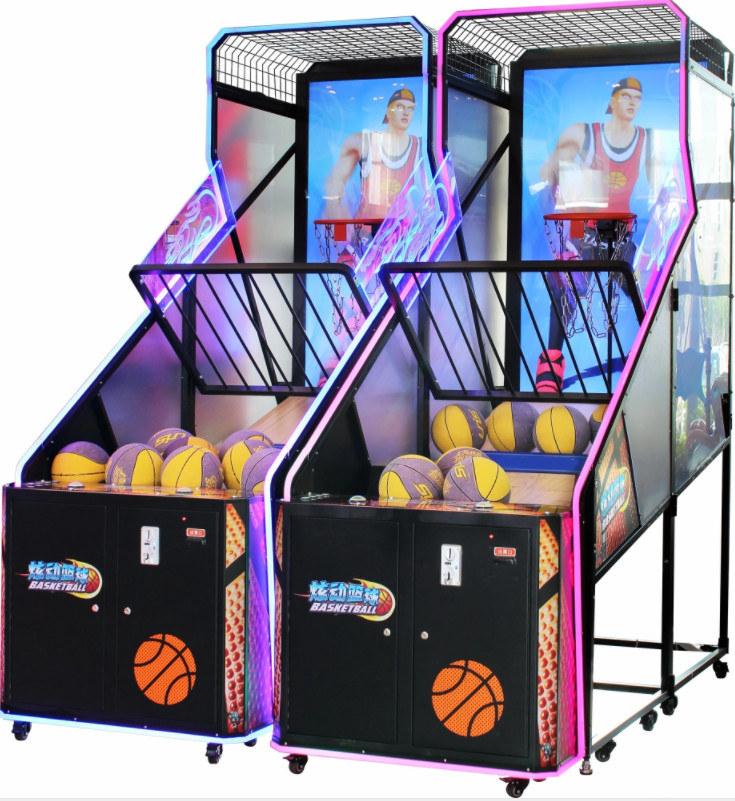 China Acrylic Metal Arcade Basketball Game Machine Monitor STORM SHOT wholesale