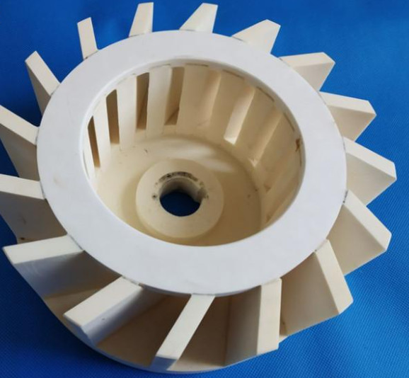 China 99% High Pure Aluminum Oxide Grading Al2O3 Ceramic Impeller High Thermal Resistance wholesale