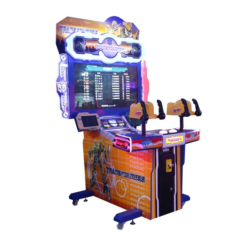 China Interactive 2 Players Transformer Shooting Arcade Machine wholesale
