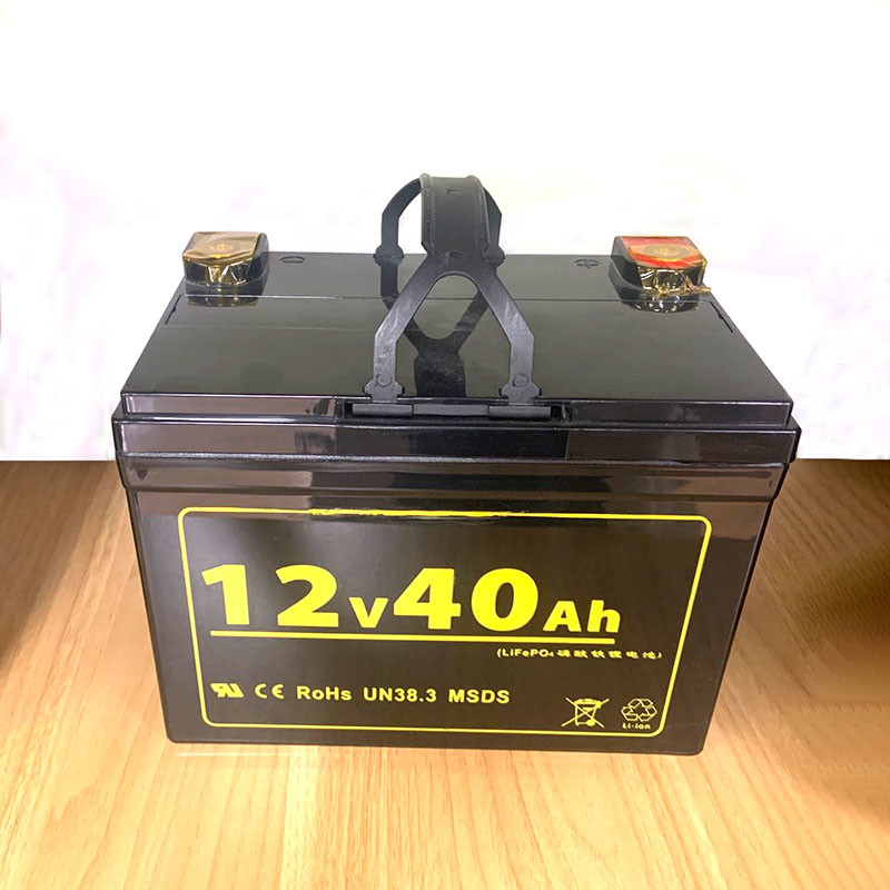 China 181*77*168mm 12v40ah 12.8V Lifepo4 Lithium Battery For Emergency Lighting wholesale