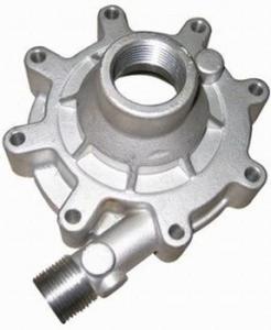 China Auto Parts Casting Green Sand Casting Replacement Water Pump Body / Oil Pump Cover For Car Engine wholesale