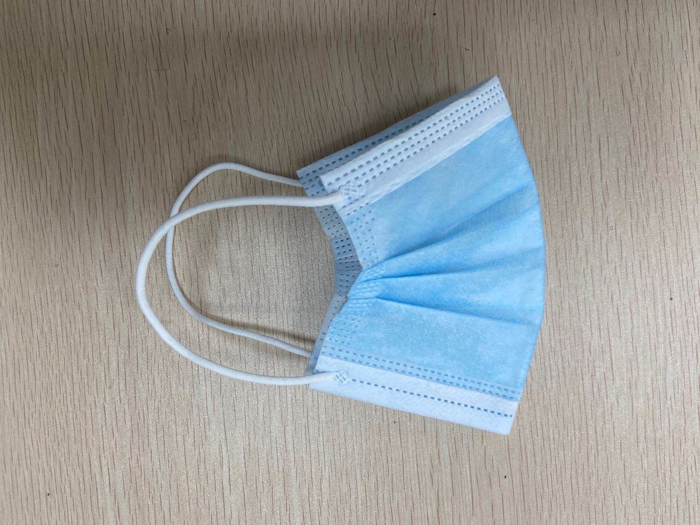 China Non Woven Civil Earloop Face Mask 1 Ply Meltblown / 2 Ply Nonwoven Material wholesale