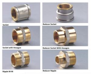 China Threaded Fitting  Copper Fitting Pipe Fitting, Brass Fitting, Threaded Connect, wholesale
