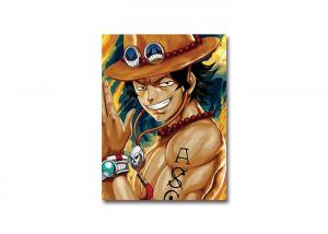 China One Piece Luffy Flip Anime Lenticular Poster Triple Transitions For Restaurant wholesale