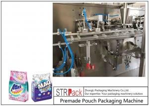 China Powder / Granules Premade Pouch Packaging Machine High Efficiency With Linear Weigher wholesale