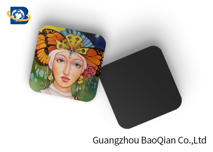 China Square Wine Tea Cup Custom Printed Coasters 3D Lenticular Printing Service wholesale