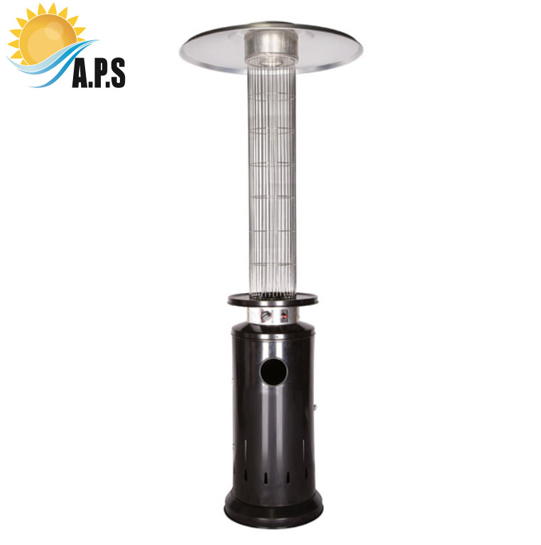 China Glass Tube Patio Gas Outdoor Heater Garden Propane Gas Flame Heater Garden Gas Patio Heater Quartz Tube Gas Patio Heater wholesale