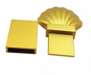 China Customized Copper / Gold Plating CNC Shell Parts Polishing Surface Processing wholesale