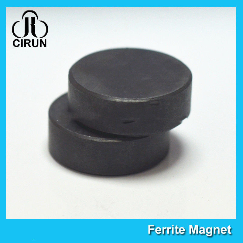 China Y30BH Disc Shape Ferrite Magnet , Round Disk Magnets Dia 18mm * 5mm wholesale