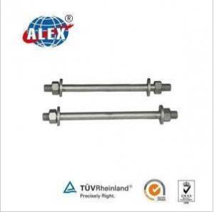 China Zinc Plated Stud Bolt with Washer and Nuts wholesale