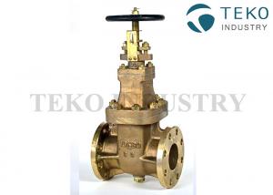 Buy cheap Non Rising Stem BC6 Material Marine Gate Valve Full Port Manual Operated from wholesalers