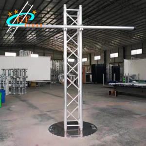 China 6.56FT 2 Meter Aluminum Lighting Truss Plasma TV Mount Stand Stage wholesale