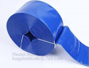 China Pvc Spiral Flexible Layflat Hose,High Flexibility Pvc Flexible Water Layflat Hose,Fiber Spring Layflat Hose, bagease pac wholesale