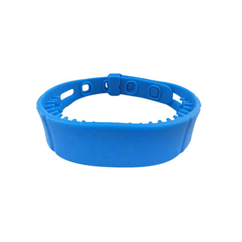 China Long Reading Distance RFID Silicone Wristband / Alien H3 Chip 860MHz-960MHz wholesale