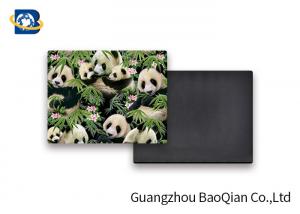 China Lovely Panda Photo Lenticular Magnet Souvenir Customized Size SGS Certificated wholesale