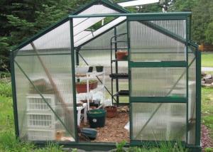 China Customized Size Home Garden Greenhouse Black White Color Minimum Maintenance wholesale