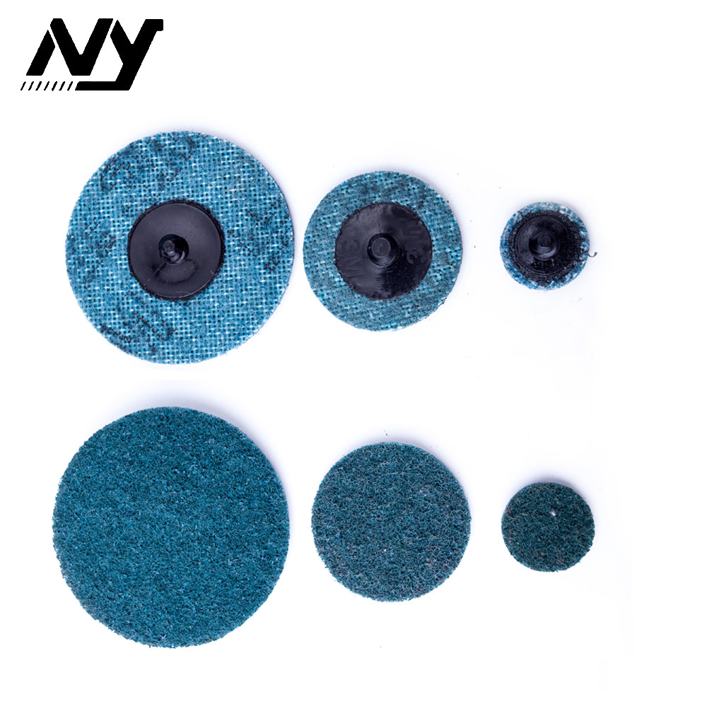 China Fine Quick Change Sanding Discs , 3m 2 Inch Roloc Sanding Discs Blue Color wholesale