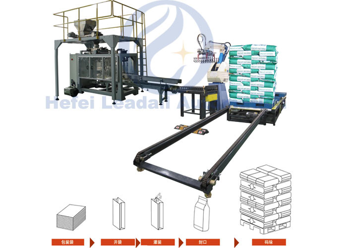 China Automatic Granule Packing Machine For 25kg Solid Urea / Polymer Bound Rubber Chemicals wholesale
