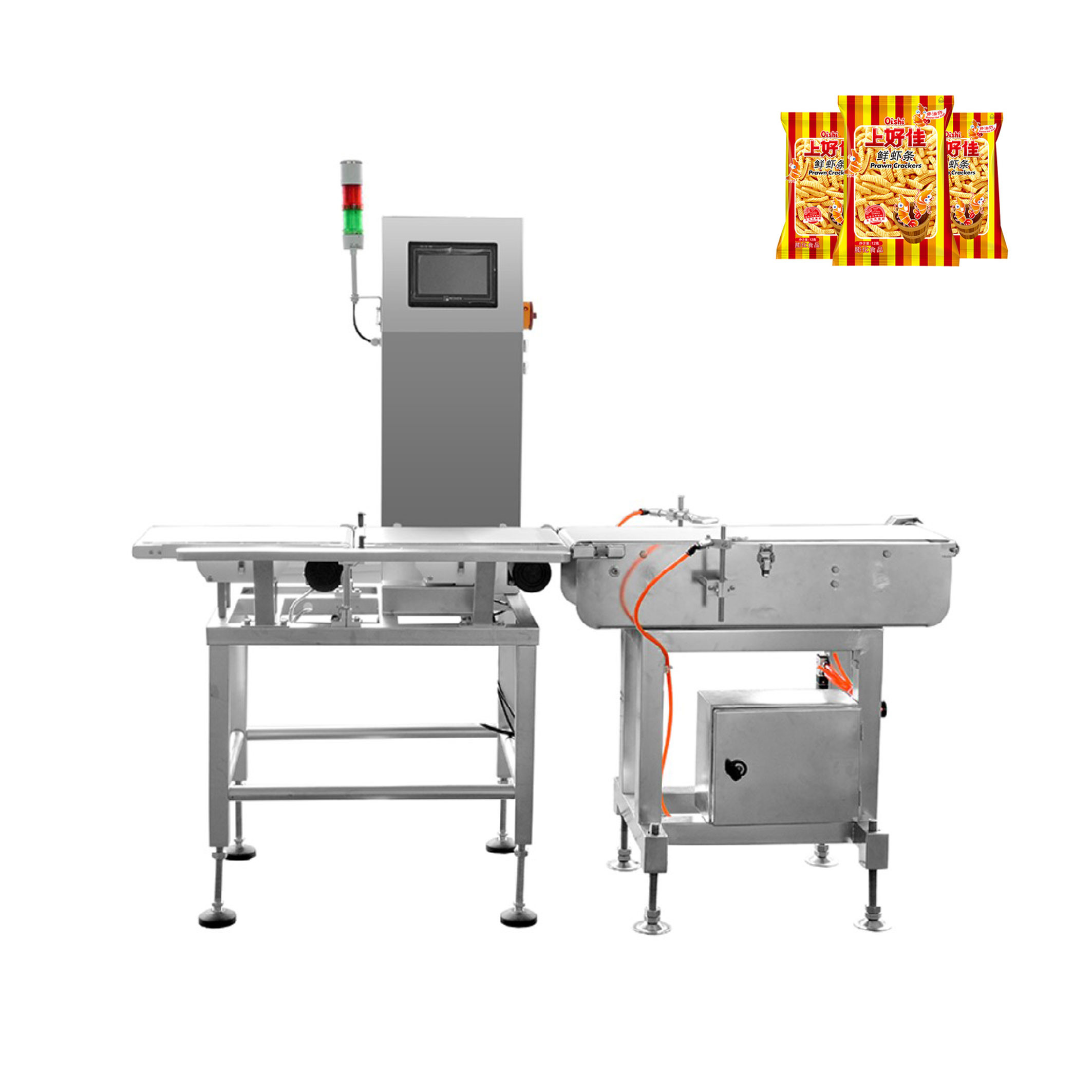 China Automatic High Speed Checkweigher 70m/Min For Food Packing wholesale