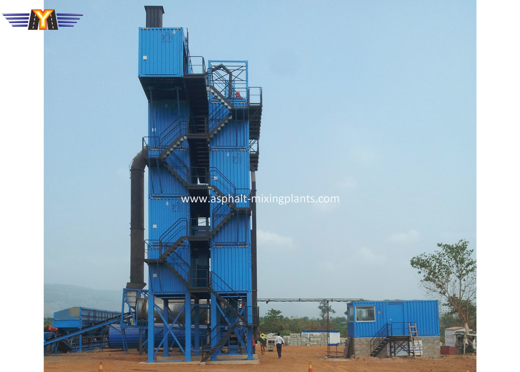 China Batch Container Asphalt Mixing Plant Airport And Bridge wholesale