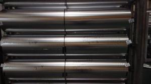 China 0.14mm * 270mm Coated Aluminum Foil Blue Colour For Hot Rolled Thick Plate wholesale