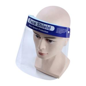 China Medical Clear Plastic Face Shield , Protective Face Shield Increased Air Flow wholesale