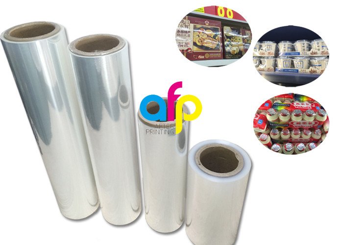 China Cookie Packing Polyolefin Shrink Film High Transparency Fine Luster wholesale