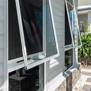 China Aluminium Metal House Window Awnings Top Hung Bathroom wholesale
