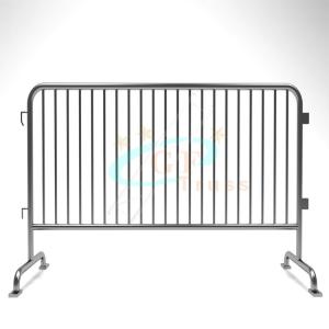 China Steel Stage Barriers Galvanized Iron Crash Temporary Metal Road Use wholesale