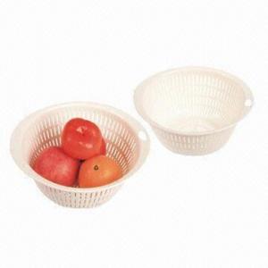 China Fruit Baskets, Available in Various Sizes and Colors, BPA-free, Made of PP, FDA/EN 71 Certified wholesale
