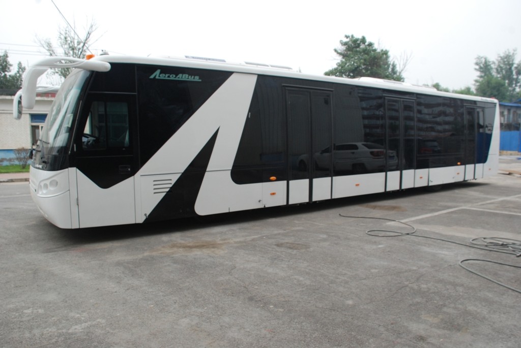 China Electric Power 14 Seater Airport Passenger Bus With CCTV Monitoring System wholesale