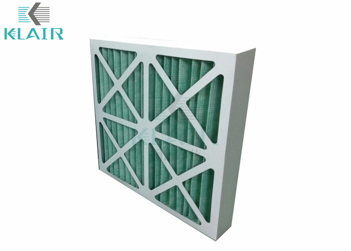 China Pleated Hvac Air Filters G3 G4 Merv 8 For Industrial / Commerical Application wholesale