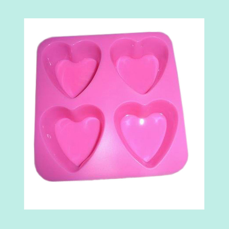 China heart shape silicone ice trays ,custom silicone ice cube tray wholesale