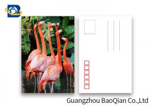 China Promotion Cartoon 3d Lenticular Postcard / Flip Lenticular Image Printing wholesale